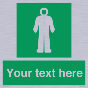 Custom sign safe condition Survival clothing